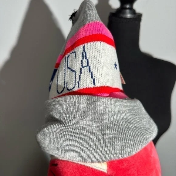 American Eagle Outfitters “I ❤️ USA” Beanie Hat - Picture 6 of 10